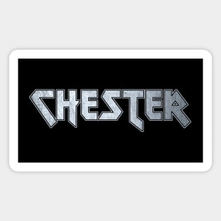 Heavy metal Chester Magnet